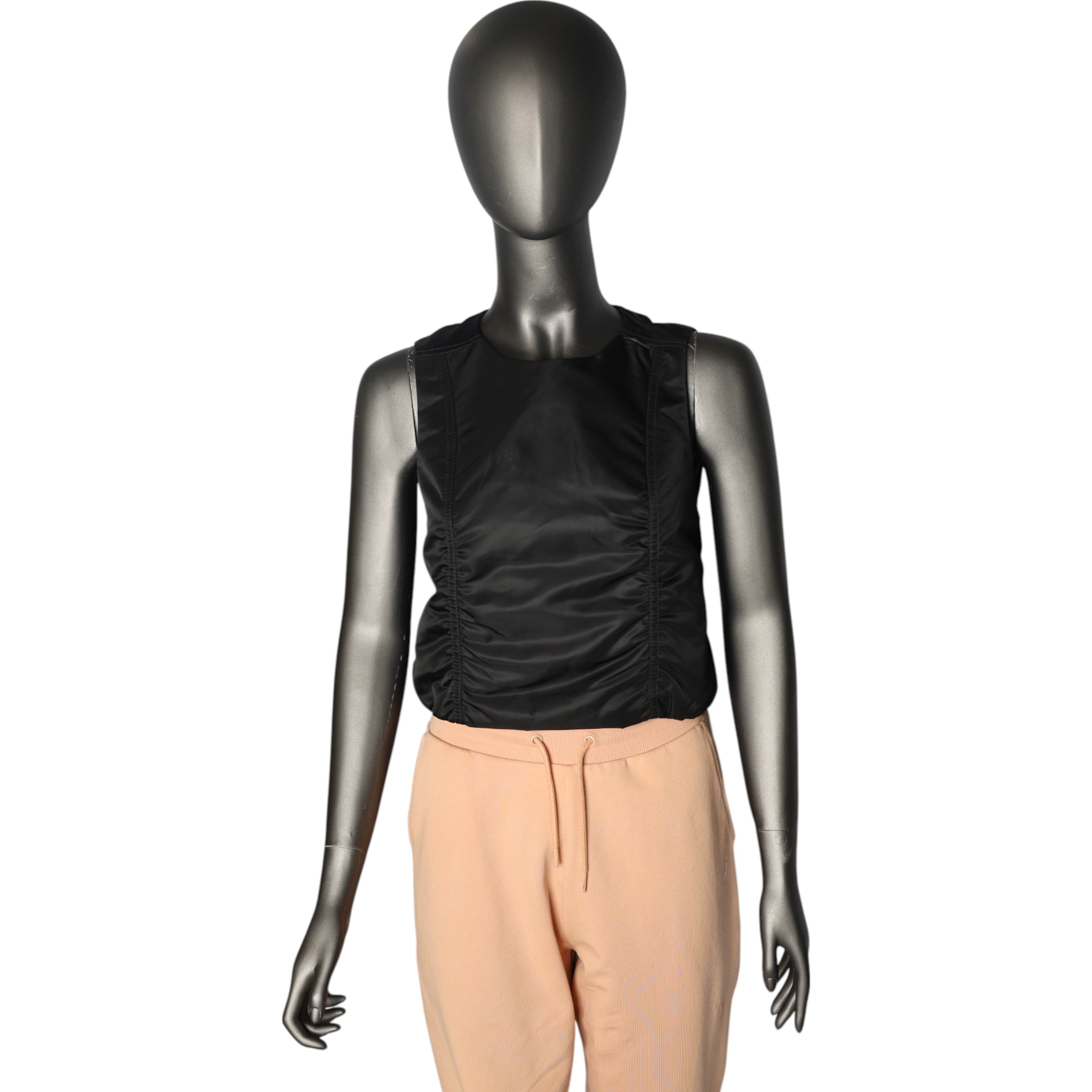 G-Star Ladies Ma-1 Cropped Top Sleeveless Black